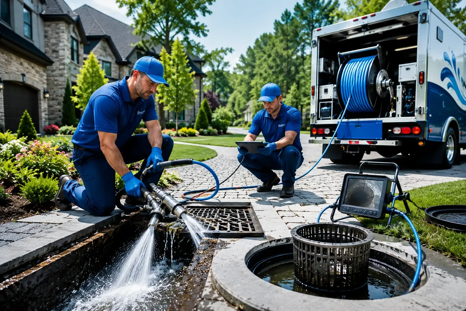 Local outdoor drain cleaning professionals in Walker, WV