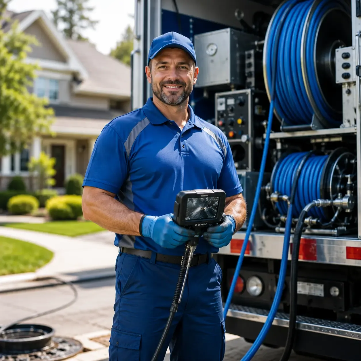 Local outdoor drain cleaning specialists in Walker, WV